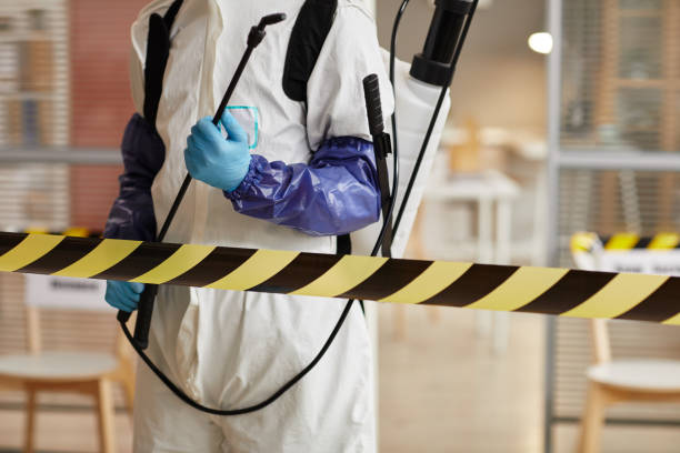 Professional Biohazard Cleanup technician working in Streetsboro, OH
